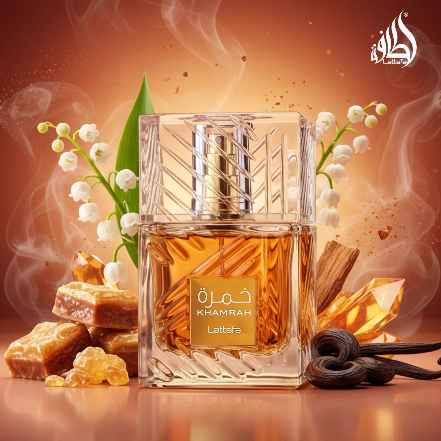 Khamrah Lattafa for Unisex Eau de Perfum