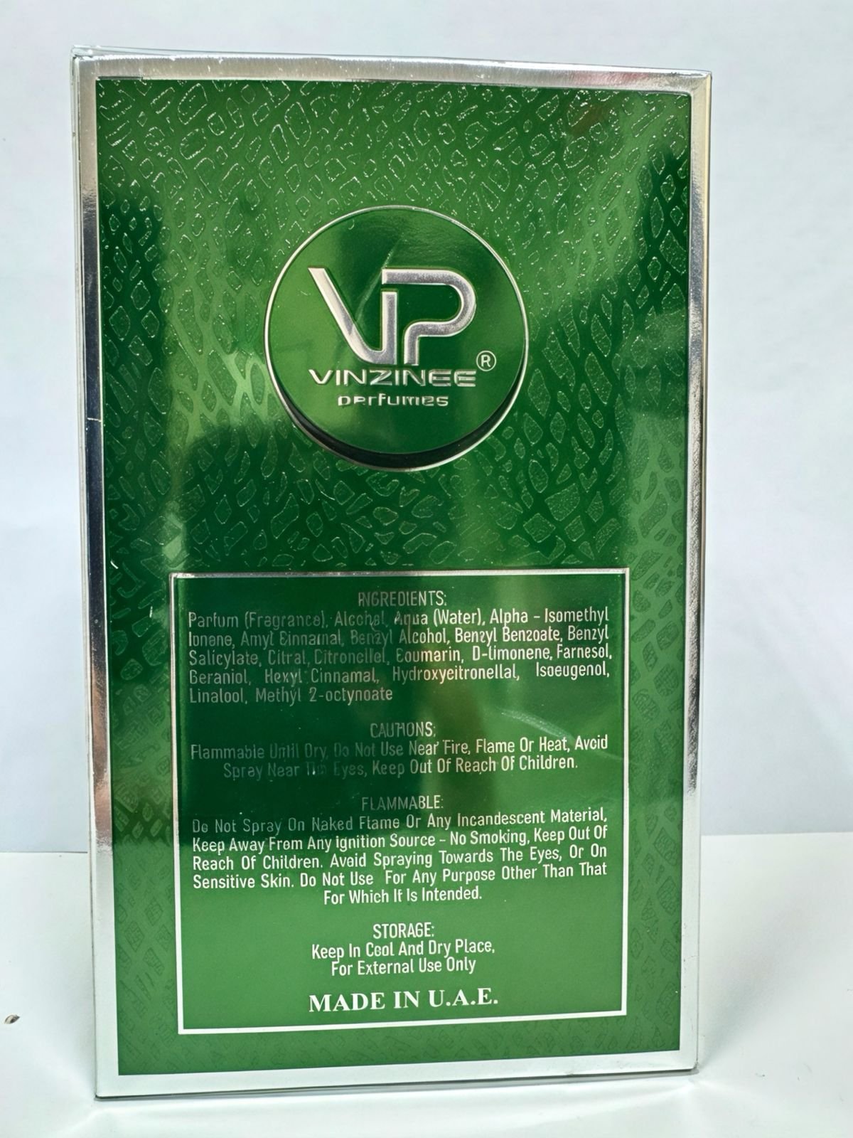 Vinzinee Perfume Winter Spirit for Men